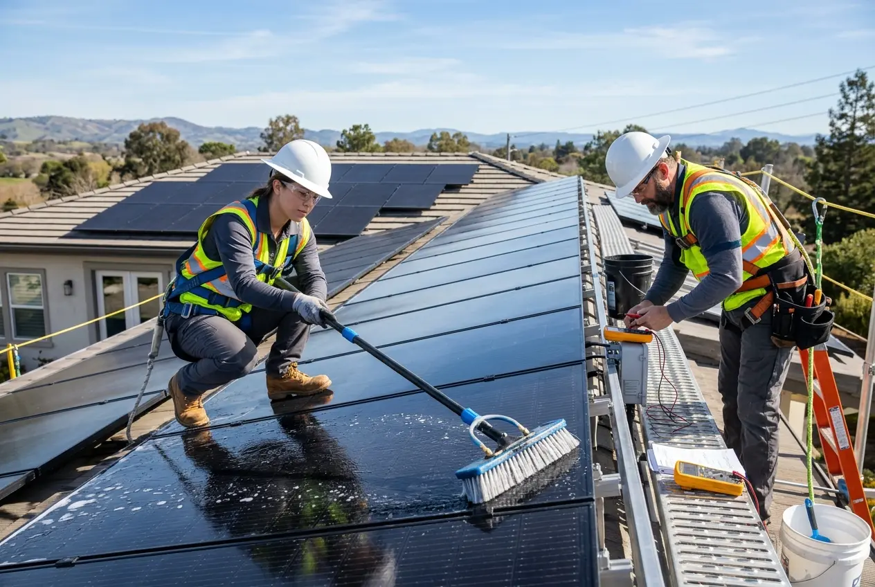 Solar Panel Maintenance